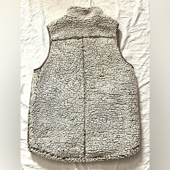 Thread + Supply Women’s Sherpa Fleece Vest Size Medium - Picture 12 of 13